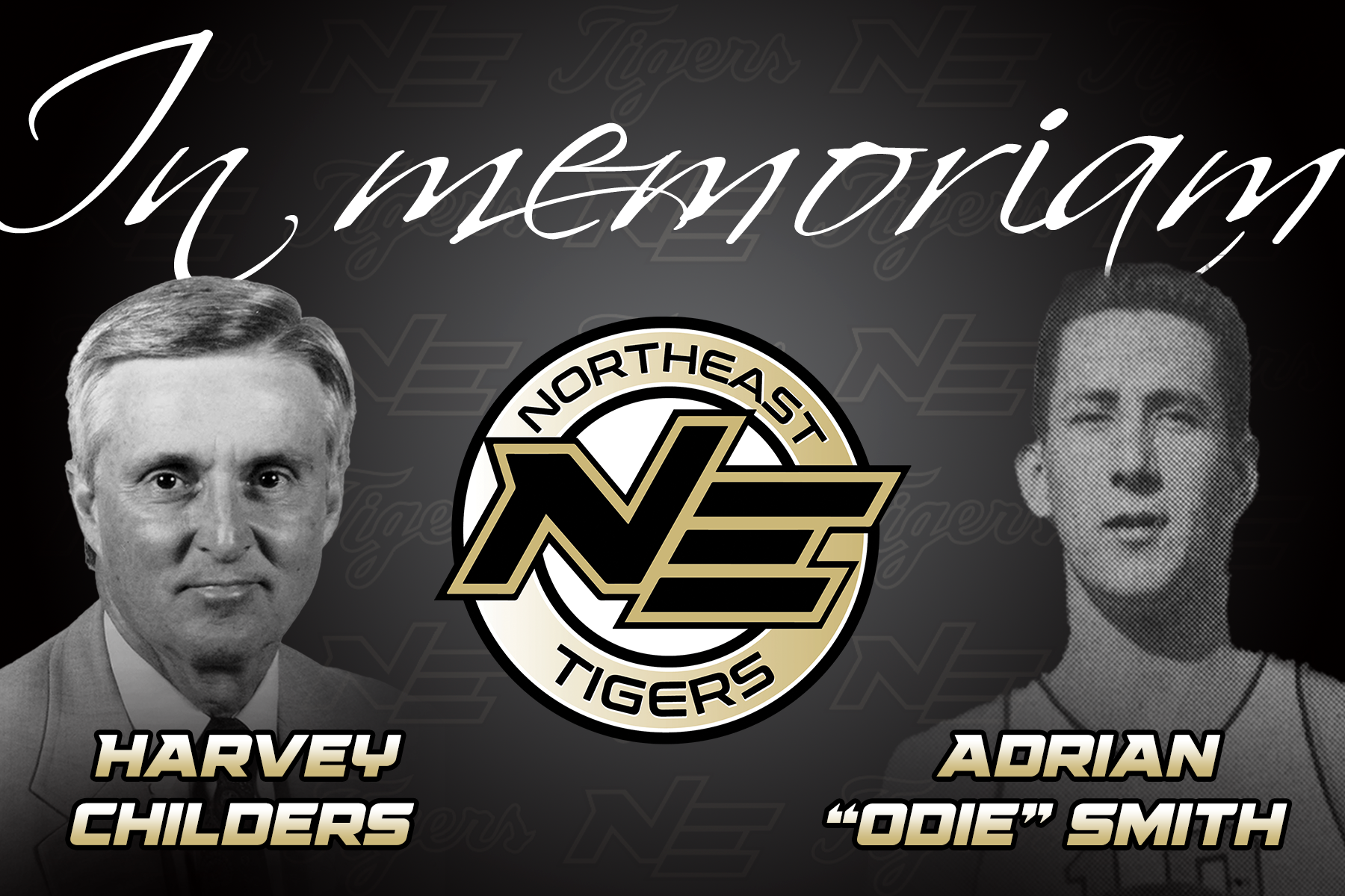 Northeast mourns the loss of basketball legends coach Harvey Childers (left) and Adrian 