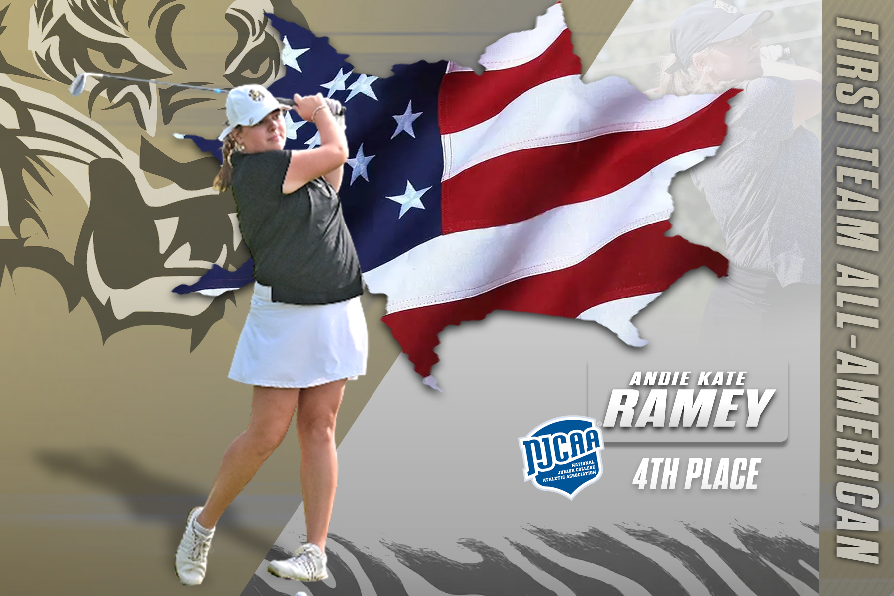 ANDIE KATE RAMEY PLACES 4th IN NJCAA NATIONAL TOURNAMENT